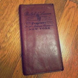 Ralph Lauren authentic leather wallet